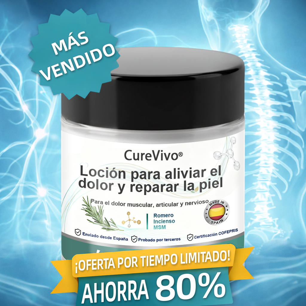 𝐋𝐨𝐜𝐢ó𝐧 𝐫𝐞𝐩𝐚𝐫𝐚𝐝𝐨𝐫𝐚 𝐜𝐚𝐥𝐦𝐚𝐧𝐭𝐞 𝐂𝐮𝐫𝐞𝐕𝐢𝐯𝐨® 👩⚕️ 𝐀𝐥𝐢𝐯𝐢𝐚 𝐞𝐥 𝐝𝐨𝐥𝐨𝐫 𝐦𝐮𝐬𝐜𝐮𝐥𝐚𝐫, 𝐚𝐫𝐭𝐢𝐜𝐮𝐥𝐚𝐫 𝐲 𝐧𝐞𝐫𝐯𝐢𝐨𝐬𝐨 🌞🌞