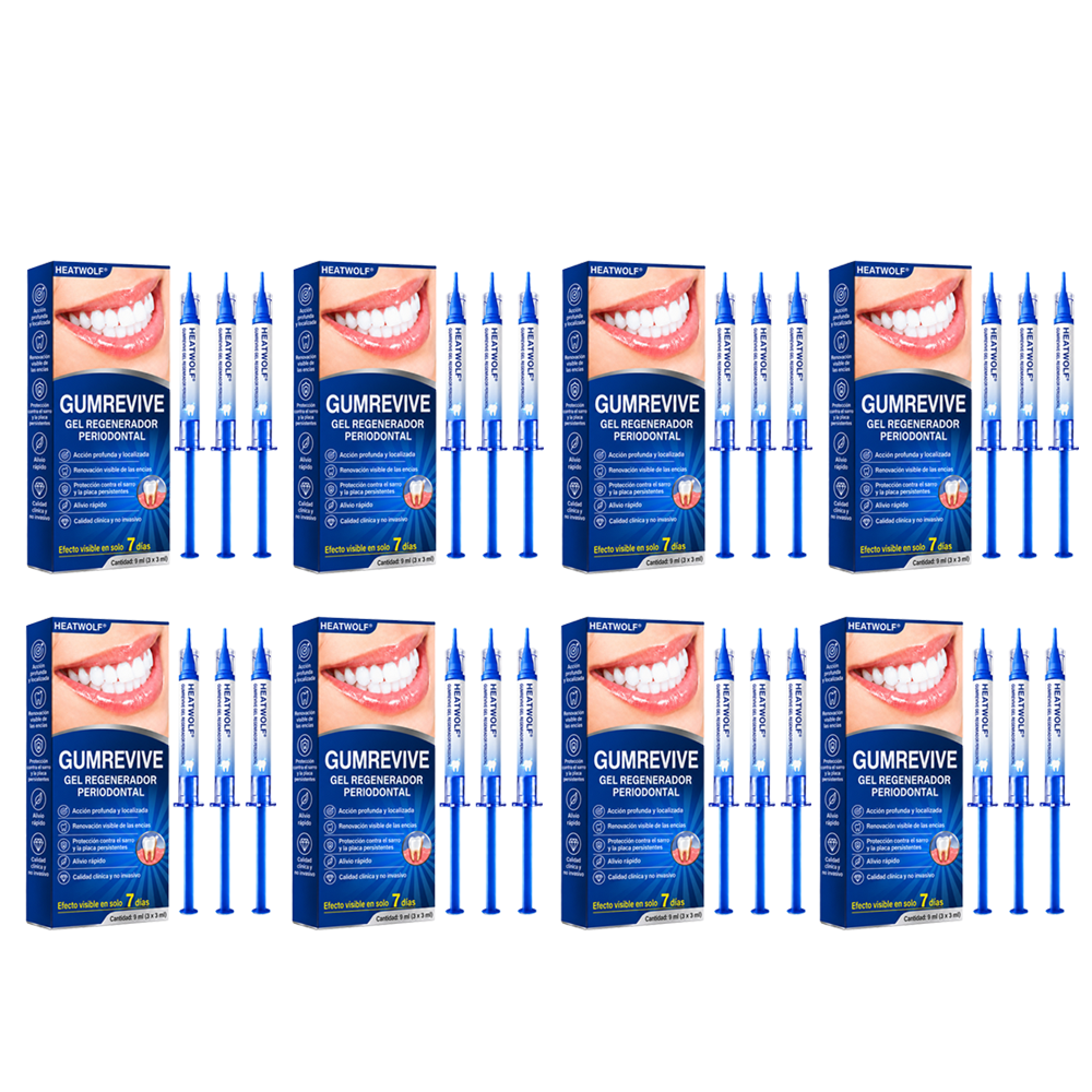 🇪🇸👨⚕️✅🦷 HEATWOLF® GumRevive – Gel reparador periodontal🦷✨2️⃣