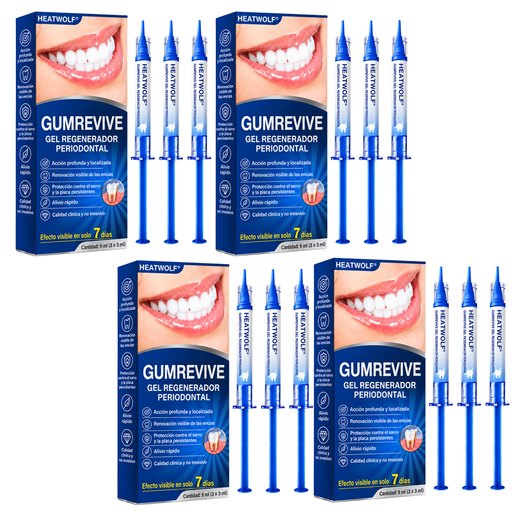 🇪🇸👨‍⚕️✅🦷 HEATWOLF® GumRevive – Gel reparador periodontal🦷✨2️⃣