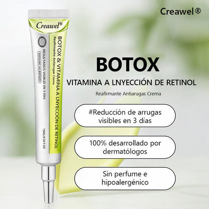 💡 𝑪𝒓𝒆𝒂𝒘𝒆𝒍® 𝑩𝒐𝒕𝒐𝒙 & 𝑽𝒊𝒕𝒂-𝑨 𝑹𝒆𝒕𝒊𝒏𝒐𝒍 𝑺𝒉𝒐𝒕 𝒄𝒓𝒆𝒎𝒂 𝒓𝒆𝒂𝒇𝒊𝒓𝒎𝒂𝒏𝒕𝒆 𝒂𝒏𝒕𝒊𝒂𝒓𝒓𝒖𝒈𝒂𝒔 ⏰ ¡Ú𝒍𝒕𝒊𝒎𝒐 𝒅í𝒂! 70% 𝒅𝒆 𝒅𝒆𝒔𝒄𝒖𝒆𝒏𝒕𝒐 🧴🧴🧴