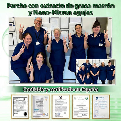 Tienda Oficial 🐷2️⃣CureVivo®  Moringa · Berberina × NAD+Parche Avanzado de Microneedles Nano 10-en-1 — Una vez al día, resultados visibles en 7 días🥛🥛🥛