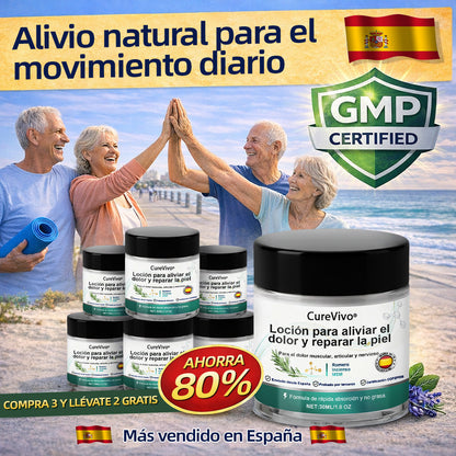 𝐋𝐨𝐜𝐢ó𝐧 𝐫𝐞𝐩𝐚𝐫𝐚𝐝𝐨𝐫𝐚 𝐜𝐚𝐥𝐦𝐚𝐧𝐭𝐞 𝐂𝐮𝐫𝐞𝐕𝐢𝐯𝐨® 👩‍⚕️ 𝐀𝐥𝐢𝐯𝐢𝐚 𝐞𝐥 𝐝𝐨𝐥𝐨𝐫 𝐦𝐮𝐬𝐜𝐮𝐥𝐚𝐫, 𝐚𝐫𝐭𝐢𝐜𝐮𝐥𝐚𝐫 𝐲 𝐧𝐞𝐫𝐯𝐢𝐨𝐬𝐨 🌞🌞