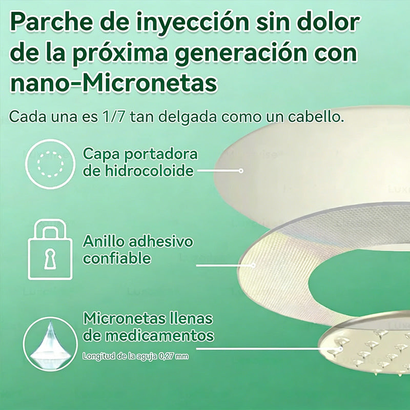 Tienda Oficial 🫦🎫 Healrize® Moringa · Berberina × NAD+Parche Avanzado de Microneedles Nano 10-en-1 — Una vez al día, resultados visibles en 7 días