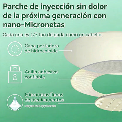 Tienda Oficial 🫦🎫 Healrize® Moringa · Berberina × NAD+Parche Avanzado de Microneedles Nano 10-en-1 — Una vez al día, resultados visibles en 7 días