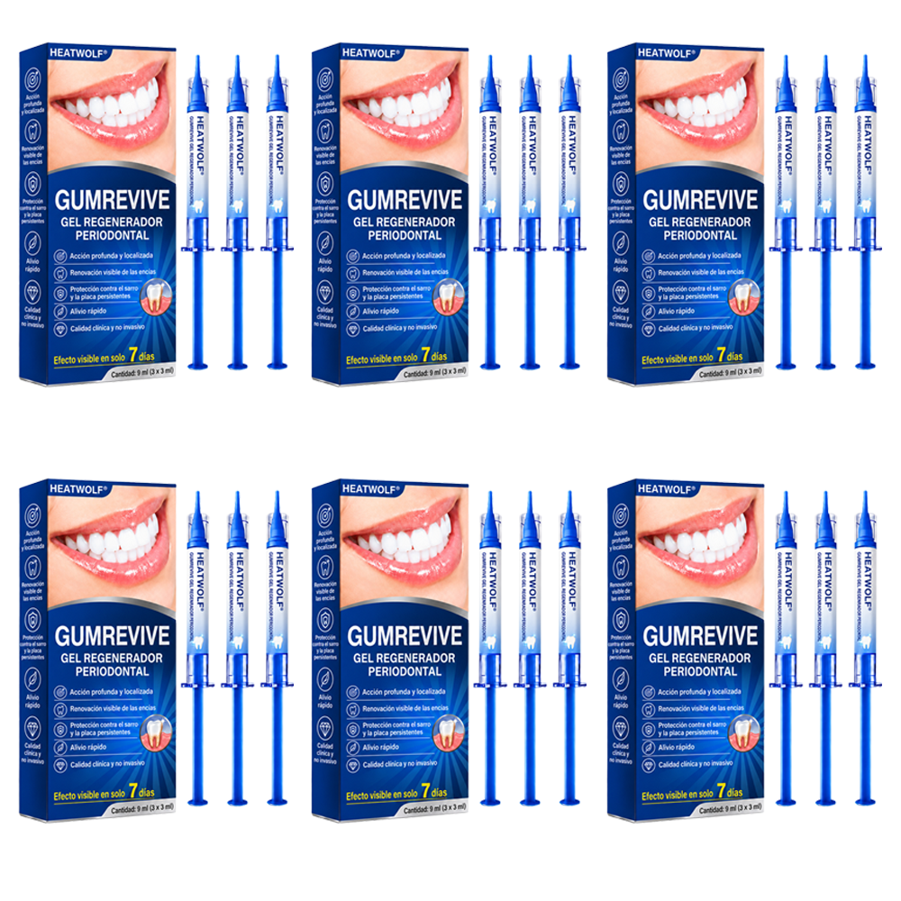 🇪🇸👨‍⚕️✅🦷 HEATWOLF® GumRevive – Gel reparador periodontal🦷✨2️⃣