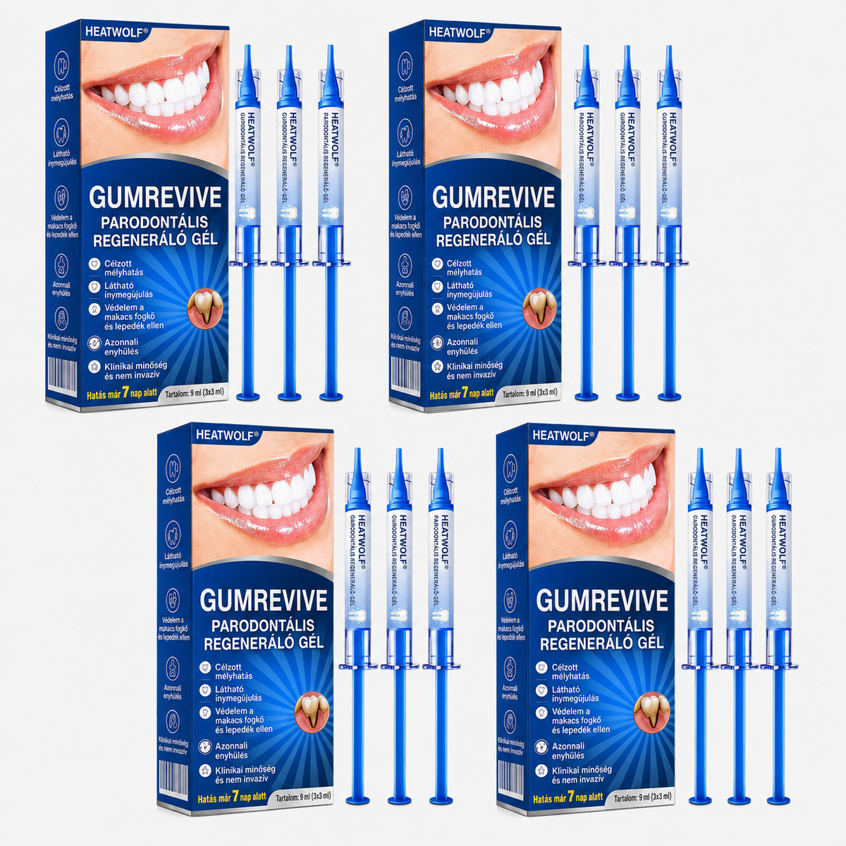 🇭🇺👨‍⚕️✅🦷 HEATWOLF® GumRevive – Parodontális helyreállító gél🦷✨3️⃣6️⃣