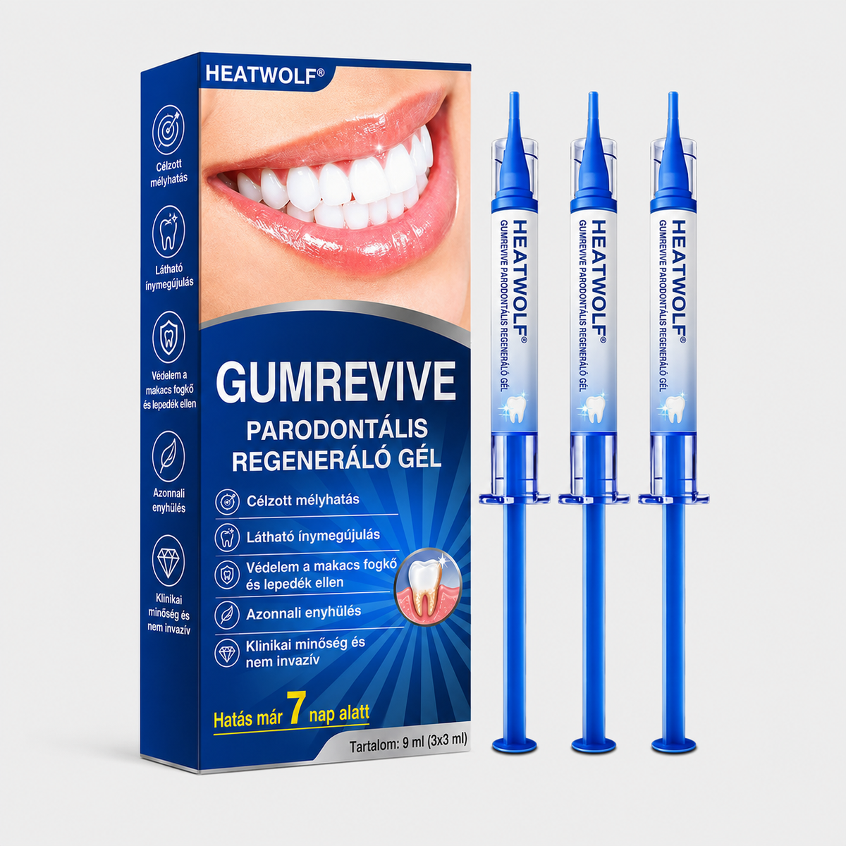 🇭🇺👨‍⚕️✅🦷 HEATWOLF® GumRevive – Parodontális helyreállító gél🦷✨3️⃣6️⃣