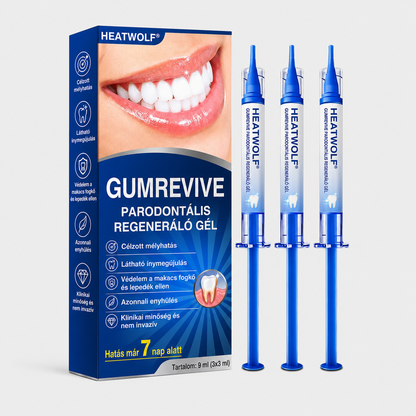 🇭🇺👨‍⚕️✅🦷 HEATWOLF® GumRevive – Parodontális helyreállító gél🦷✨3️⃣6️⃣